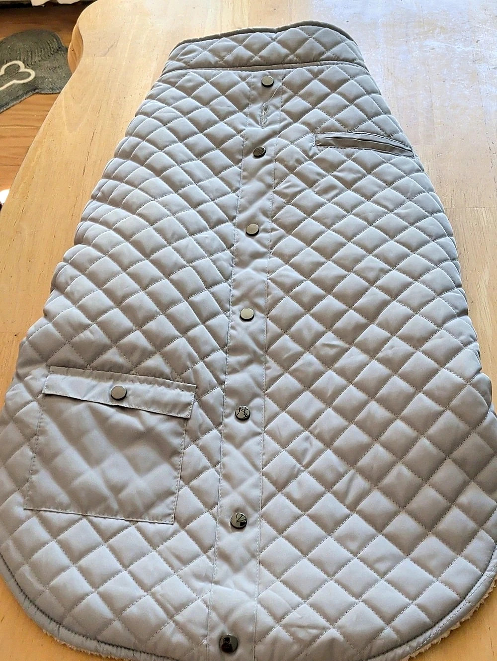 Nautica Quilted Fleece-Lined Dog Coat XXL